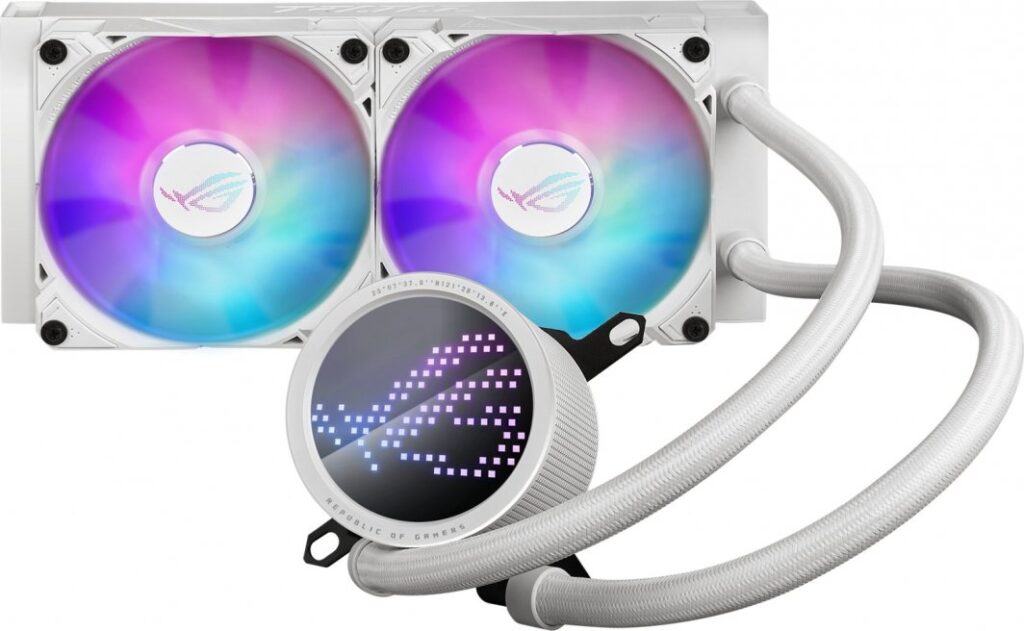 Chłodzenie wodne Asus ROG Ryuo III 240 ARGB White Edition (90RC00J1-M0UAY0)