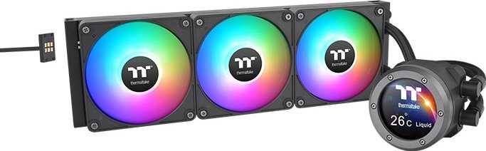 Chłodzenie wodne Thermaltake TH280 V2 Ultra EX ARGB LCD (CL-W416-PL14SW-A)