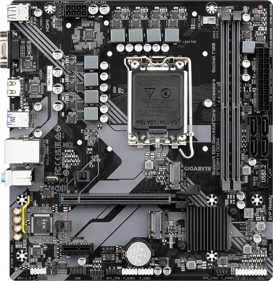 Płyta główna Gigabyte B760M H DDR4