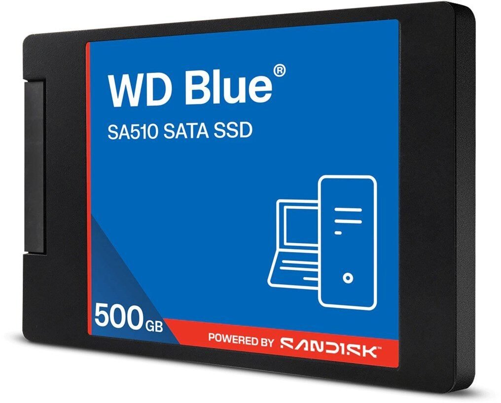Dysk SSD WD Blue SA510 500GB 2.5" SATA III (WDS500G5B0A)