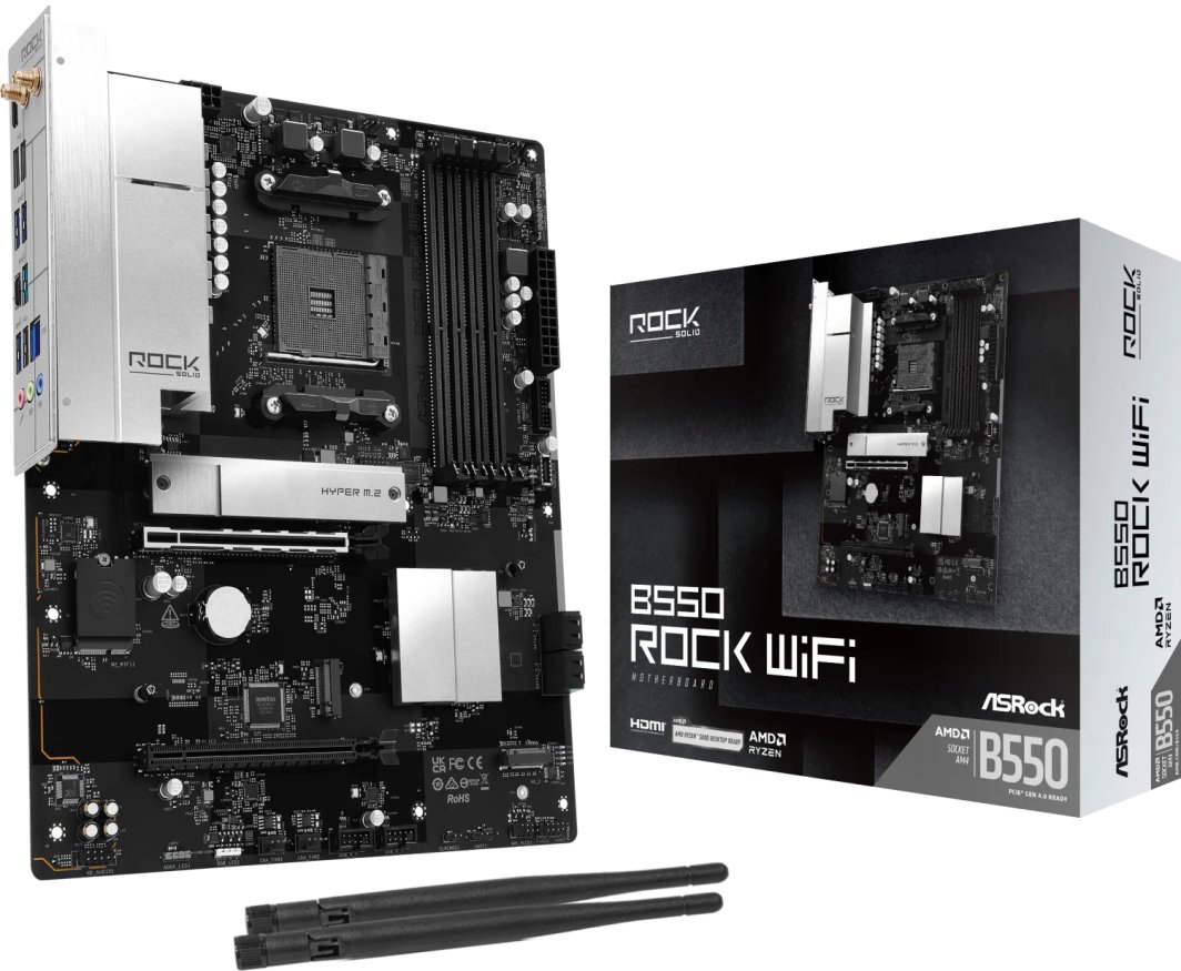 Płyta główna ASRock B550 ROCK WIFI