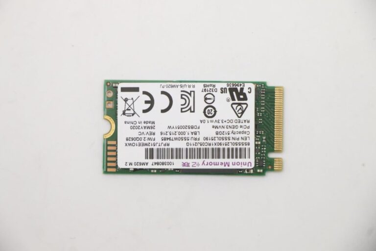 Dysk Lenovo 512G,M.2,2242,PCIe3x4,UM,STD