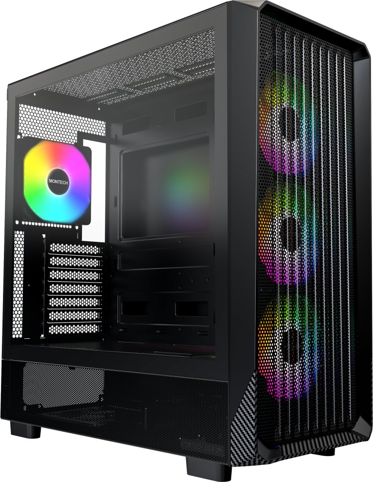 Obudowa Montech X5 Czarny (X5 (B))