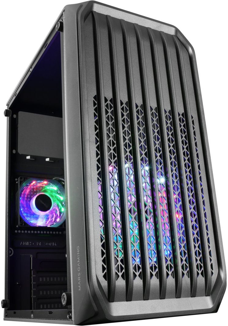 Obudowa Mars Gaming Mars Gaming MC-S2 PC Case mATX / FRGB / Window / MESH