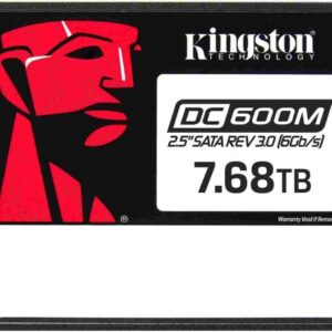 Dysk SSD Kingston DC600M 7.68TB 2.5" SATA III (SEDC600M/7680G)