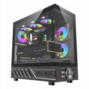 Obudowa Darkflash DS950V Czarny (DS950 SCRN BLK +6F)