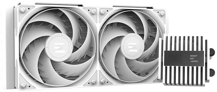 Chłodzenie wodne Zalman Procesora ALPHA2 V2 A24 240 mm białe