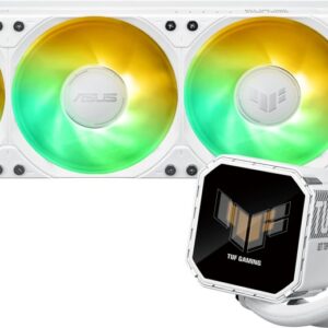 Chłodzenie wodne Asus TUF Gaming LC III 360 ARGB LCD White Edition (90RC01A2-B0EAY0)
