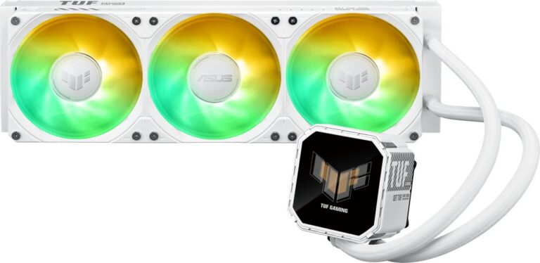 Chłodzenie wodne Asus TUF Gaming LC III 360 ARGB LCD White Edition (90RC01A2-B0EAY0)