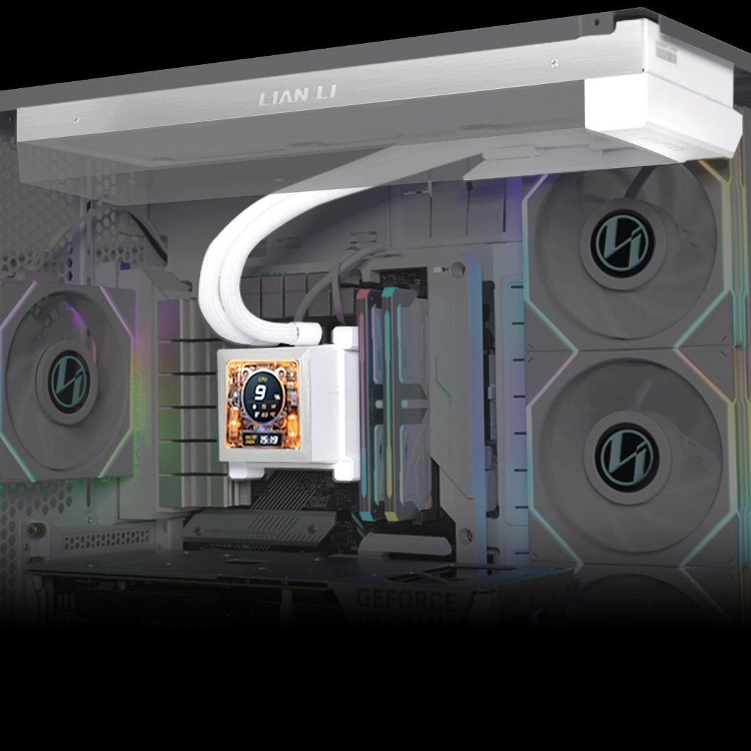 Chłodzenie wodne Lian Li HydroShift LCD 360 Fanless (HSLCD36NW)