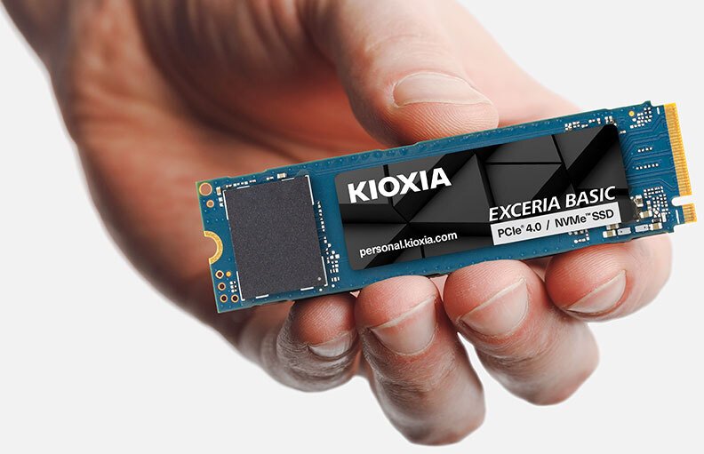 Dysk SSD Kioxia Exceria Basic 2TB M.2 2280 PCI-E x4 (LSF10Z002TG8)