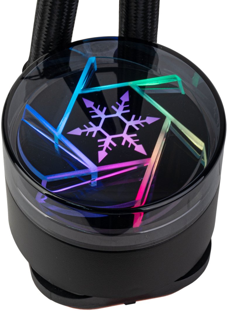 Chłodzenie wodne SilverStone NovaPeak 240 ARGB Czarny (SST-NP240-ARGB)