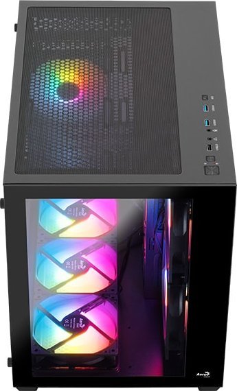 Obudowa Aerocool PGS DRYFT MINI-G-BK-v1 FRGB (AEROPGSDRYFTMINI-BK)