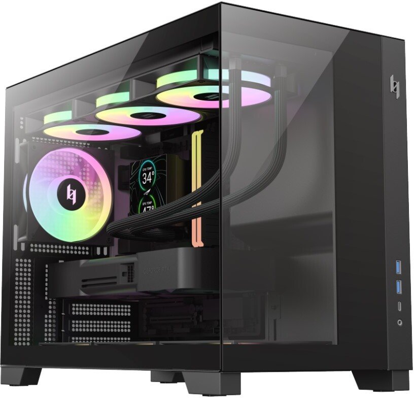 Obudowa GameMax NEX C33 BK Czarny
