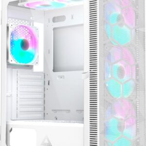 Obudowa Montech X3 Mesh TG RGB biała