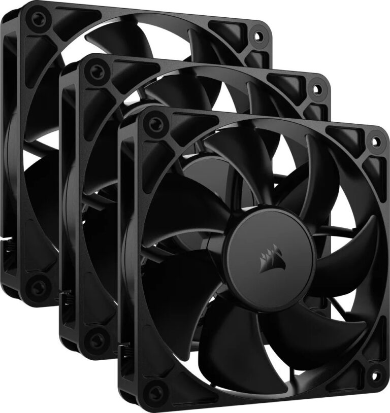 Wentylator Corsair RS120 PWM Czarny 3-pack (CO-9050189-WW)