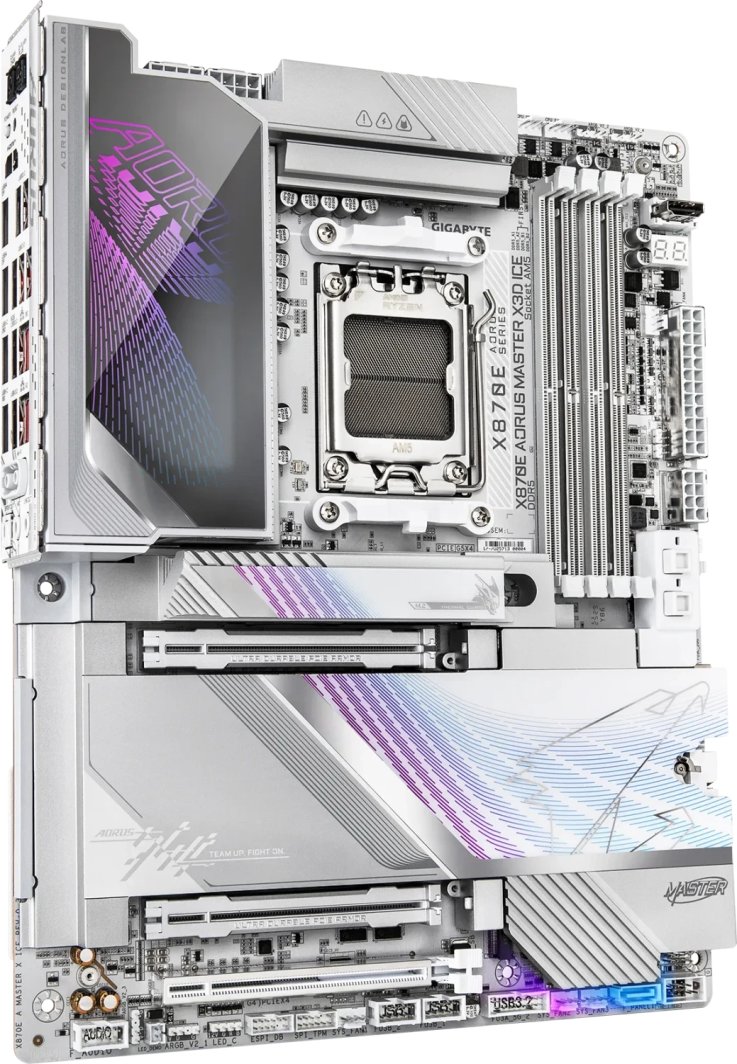 Płyta główna Gigabyte X870E AORUS MASTER X3D ICE