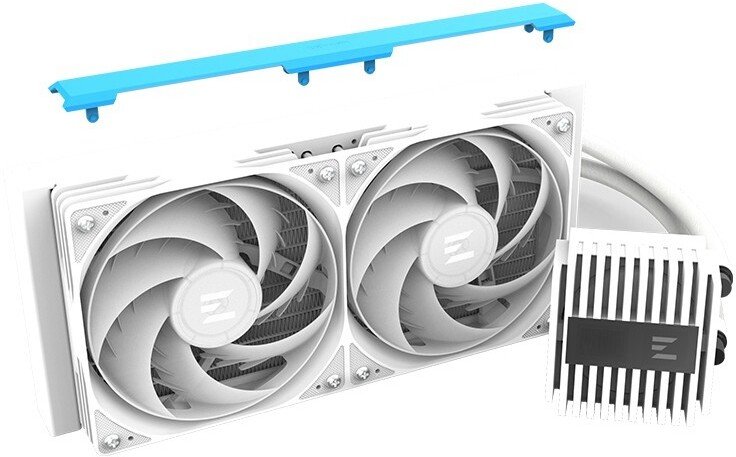 Chłodzenie wodne Zalman Procesora ALPHA2 V2 A24 240 mm białe