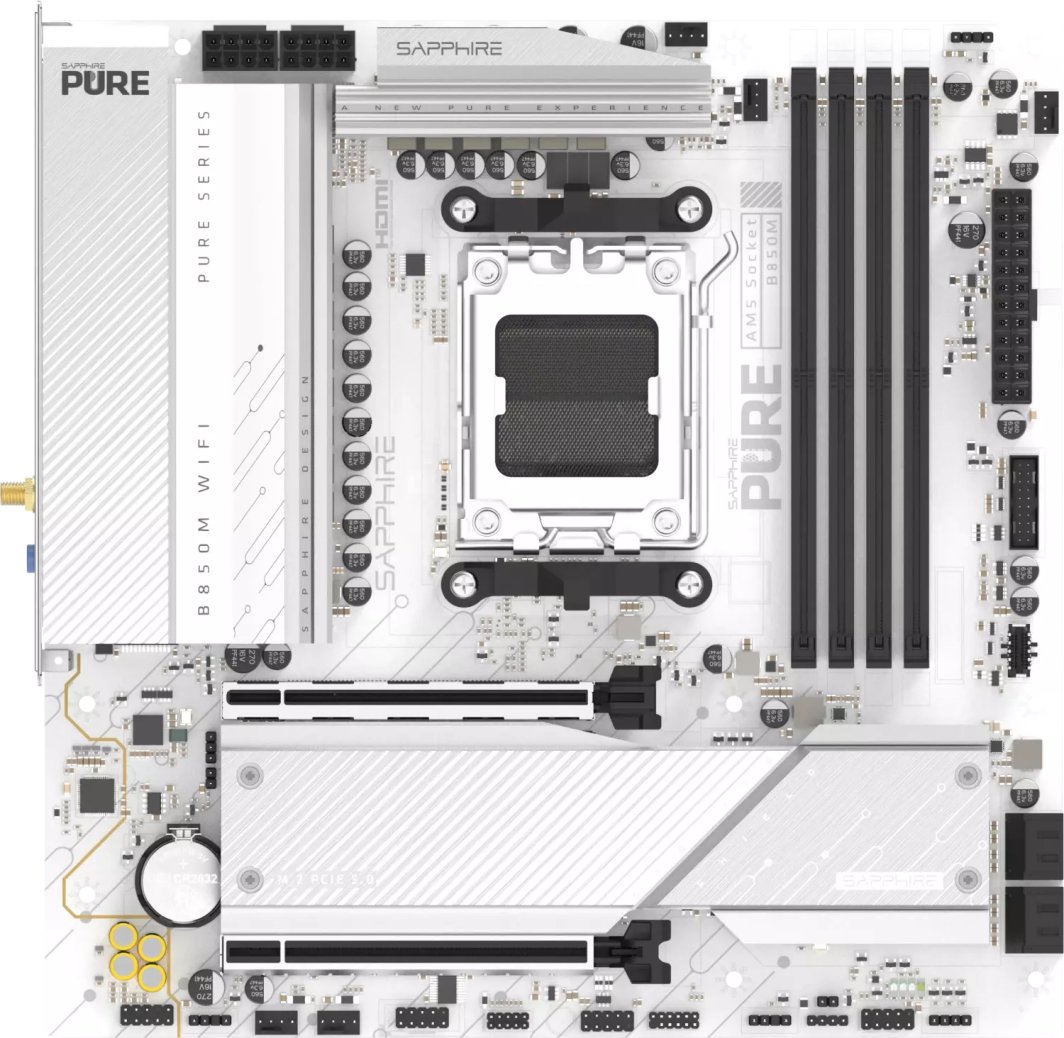 Płyta główna Sapphire PURE B850M WIFI