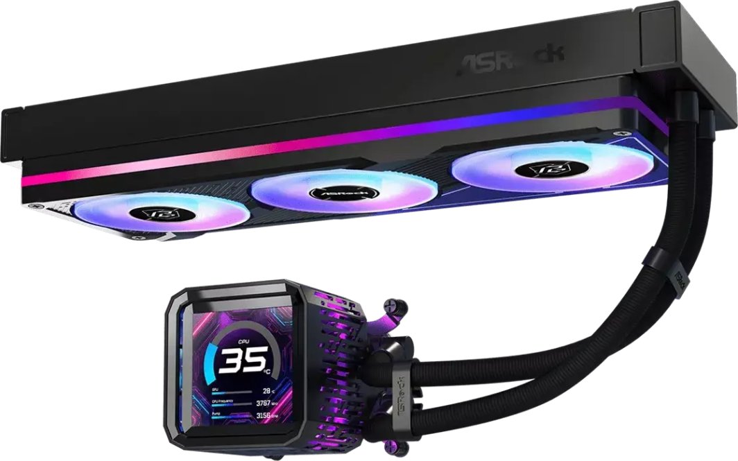 Chłodzenie CPU ASRock Phantom Gaming 360 LCD (90-APGA36-BAAGA5)
