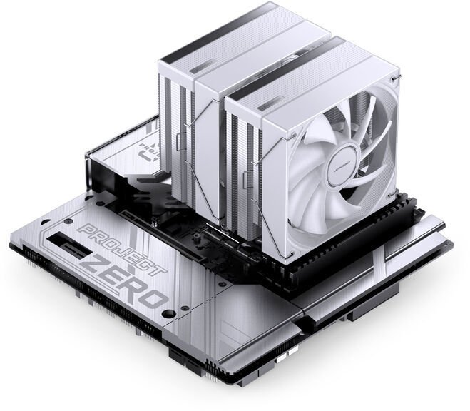 Chłodzenie CPU Jonsbo CB80 ARGB Biały (CB80 WHITE ARGB)