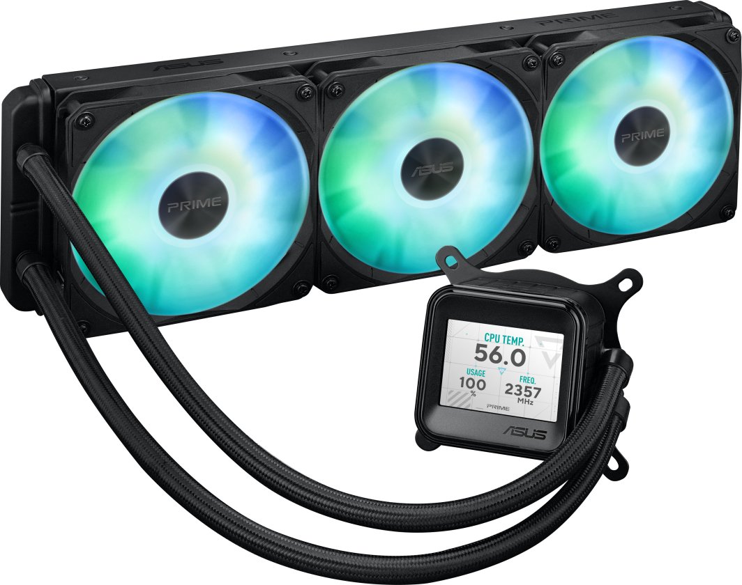 Chłodzenie wodne Asus Prime LC 360 ARGB LCD (90RC00Z1-B0EAY0)