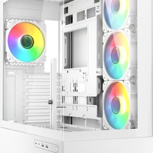 Obudowa Sharkoon AK6 RGB biała