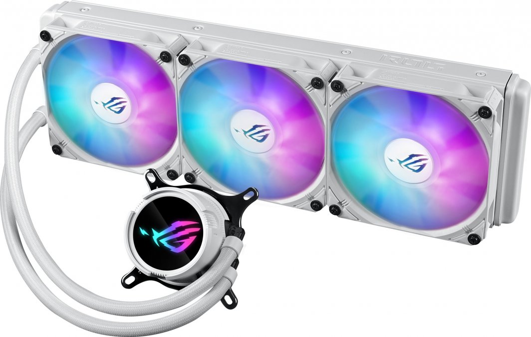 Chłodzenie wodne Asus ROG Strix LC III 360 ARGB White Edition (90RC00T2-M0UAY0)