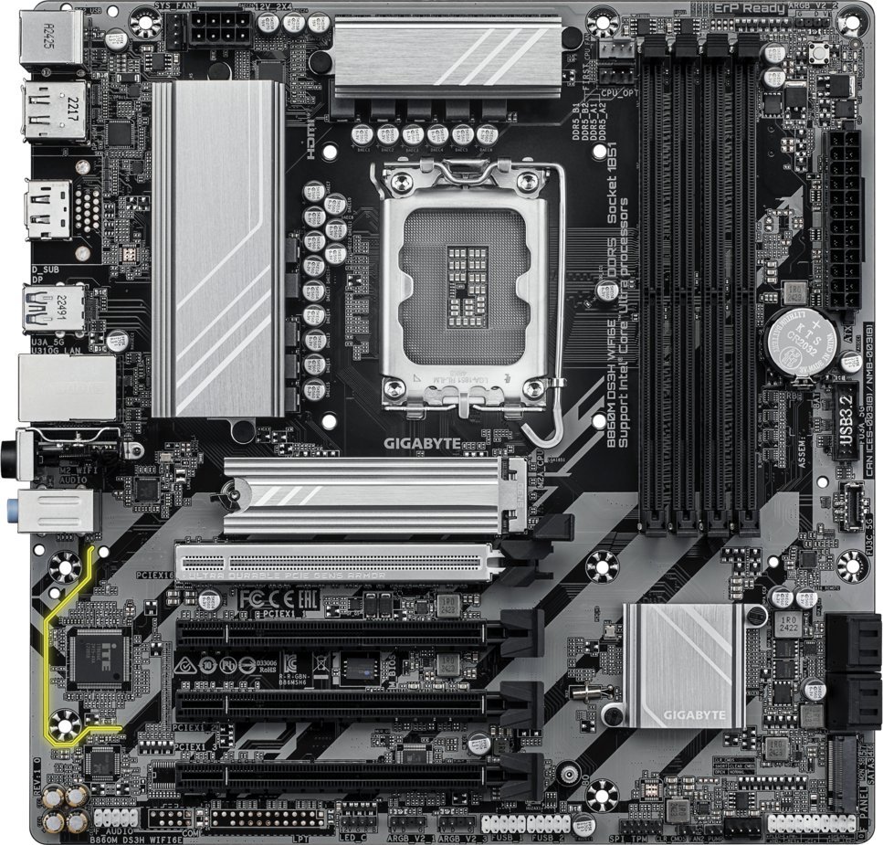 Płyta główna Gigabyte B860M DS3H WIFI6E
