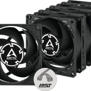 Wentylator Arctic P8 PWM PST 5-pack Czarny (ACFAN00154A)