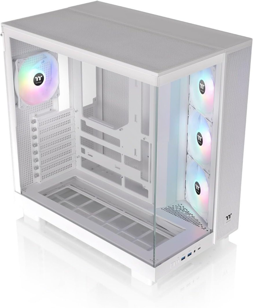 Obudowa Thermaltake View 380 XL TG ARGB Snow (CA-11E-00M6WN-00)