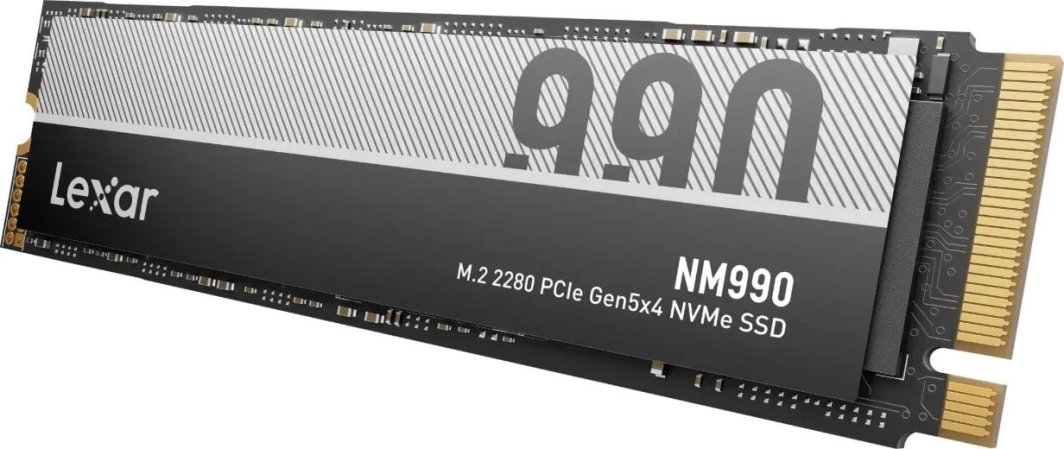 Dysk SSD Lexar NM990 1TB M.2 2280 PCI-E x4 Gen5 NVMe (LNM990X001T-RNNNG)