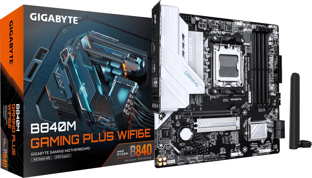 Płyta główna Gigabyte B840M GAMING PLUS WIFI6E