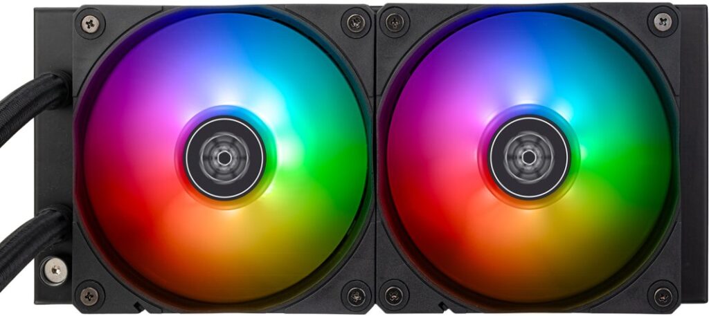 Chłodzenie wodne SilverStone NovaPeak 240 ARGB Czarny (SST-NP240-ARGB)
