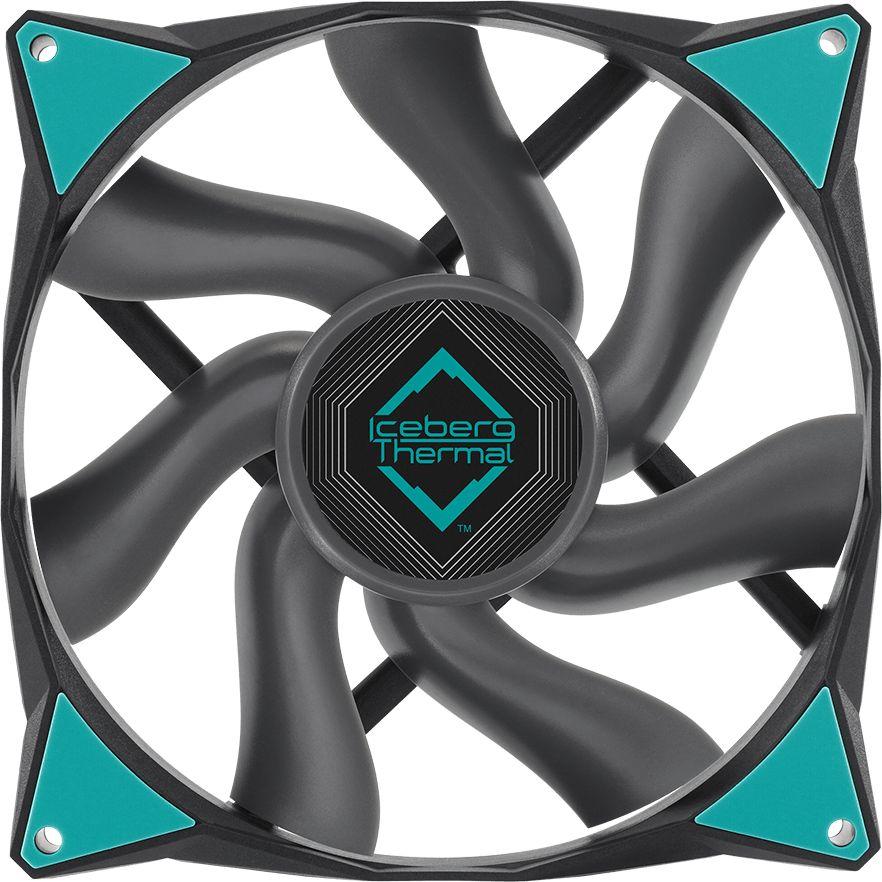 Wentylator Iceberg IceGALE Xtra 140 mm Czarny (ICEGALE14D-C0A)