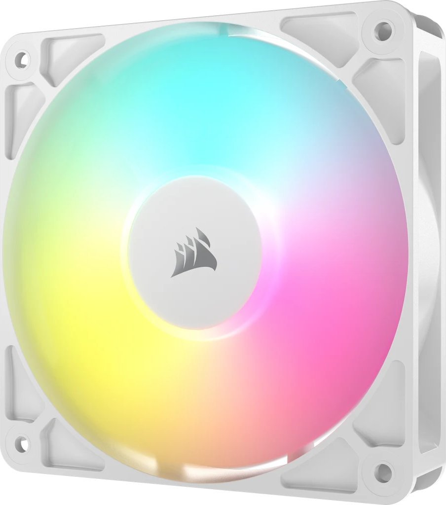 Wentylator Corsair RS120 PWM ARGB Biały 3-pack (CO-9050185-WW)