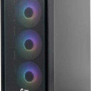 Obudowa Zenpc Flow TG 4x Fander P12 PWM ARGB PST Czarny (ZEN.FL.05.BK)