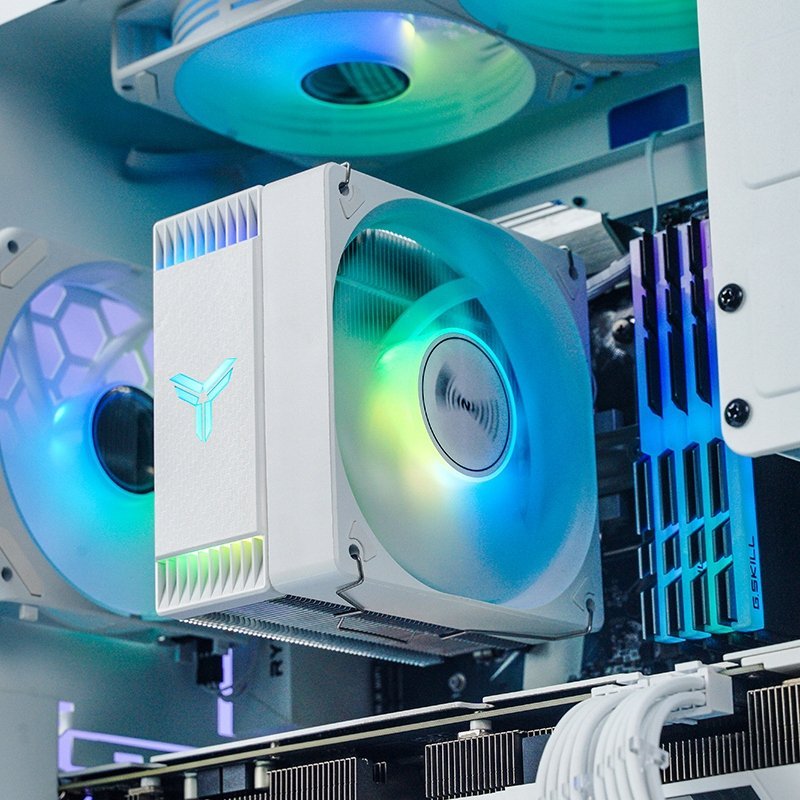 Chłodzenie CPU Jonsbo CR-1000 EVO RGB 120 mm Biały (CR-1000 EVO COLOR WHITE)