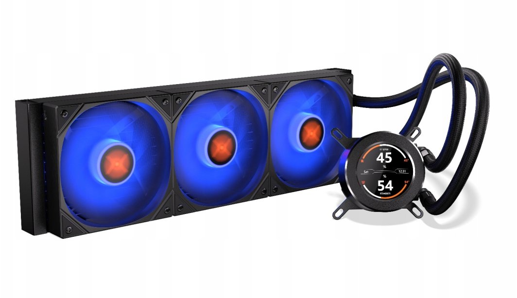 Chłodzenie wodne Krux HydroGlance 360 ARGB LCD (KRXE004)