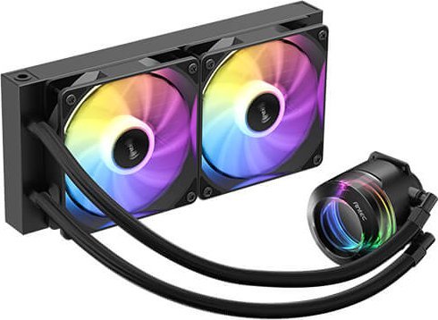 Chłodzenie wodne Antec Vortex Lum 240 ARGB Czarny (0-761345-40054-1)