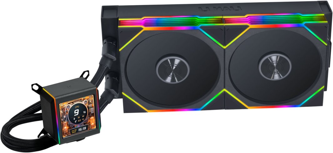 Chłodzenie wodne Lian Li Galahad II LCD 280 TL Wireless (GA2ALCD28TLB)