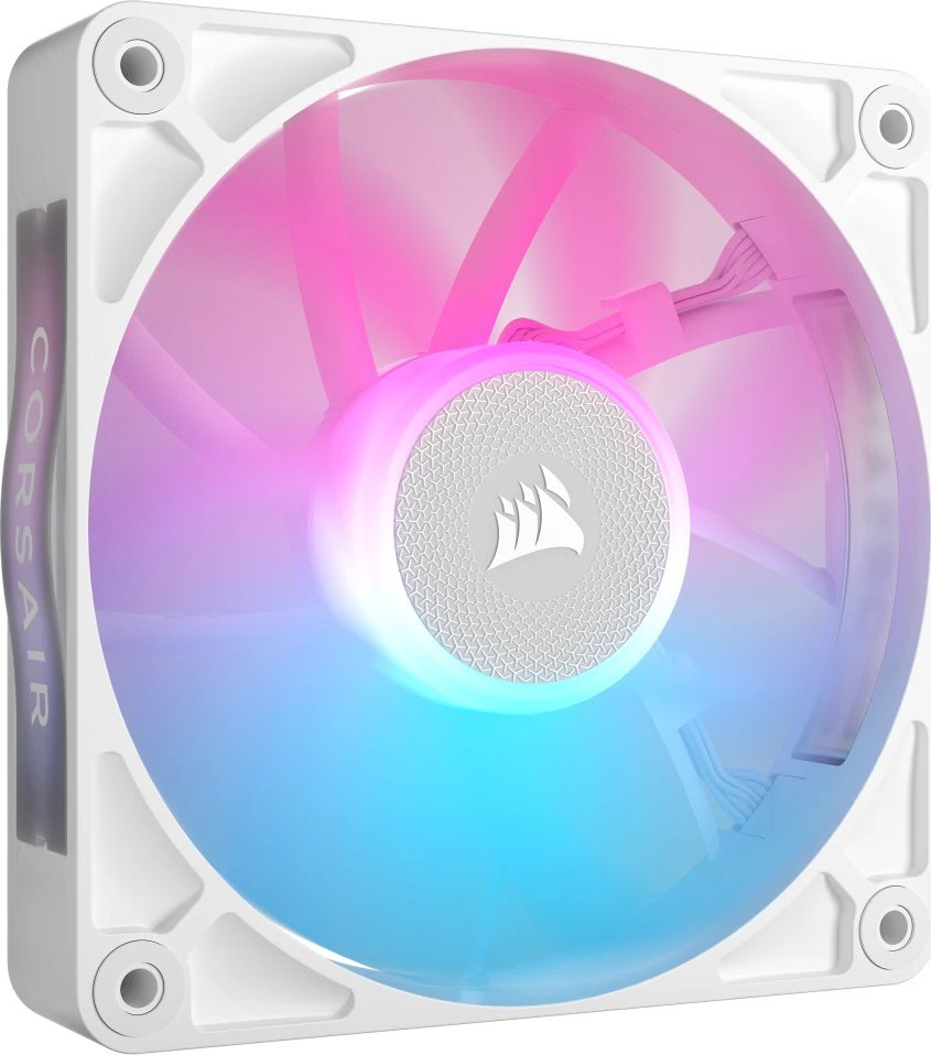 Wentylator Corsair iCUE LINK RX120 RGB Biały (CO-9051021-WW)