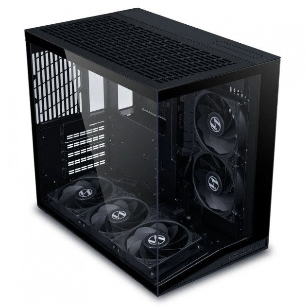 Obudowa Lian Li O11 Dynamic Mini V2 Flow czarna (O11DMIV2FX)