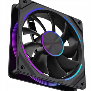 Wentylator Lovingcool 1600&nbsp;RPM ARGB (S-PRO-120-CD-BLACK)