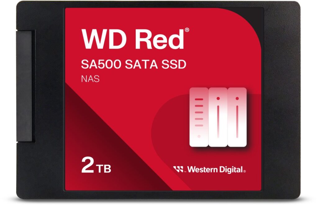 Dysk SSD WD Red SA500 2TB 2.5" SATA III (WDS200T2R0A)