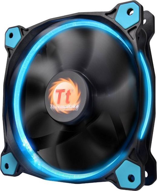Wentylator Thermaltake Riing 12 LED Niebieski (CL-F038-PL12BU-A)