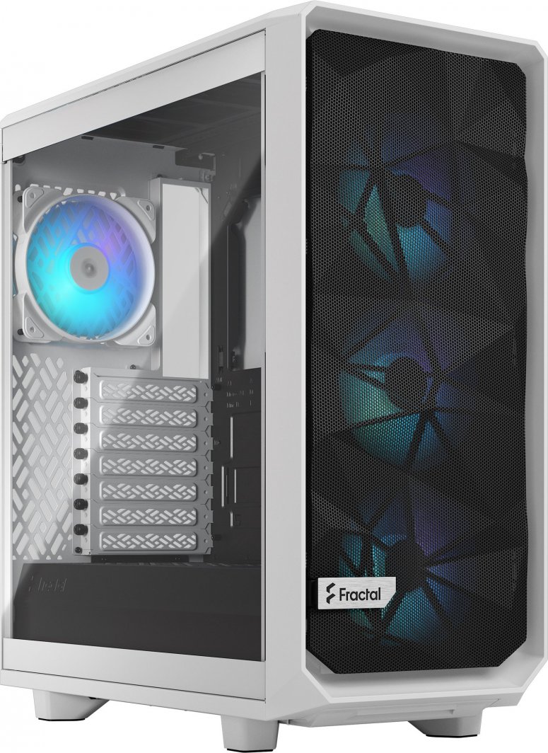 Obudowa Fractal Design Meshify 2 Compact RGB Biała (FD-C-MES2C-08)