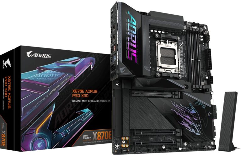 Płyta główna Gigabyte X870E AORUS PRO X3D