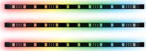 Wentylator Thermaltake Riing Plus 12 RGB 3-pack + Hub + 3 paski LED (CL-F076-PL12SW-A)