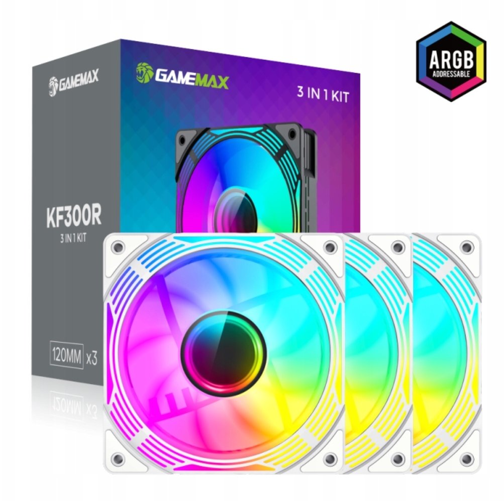 Wentylator GameMax KF300R (KF300R WH)